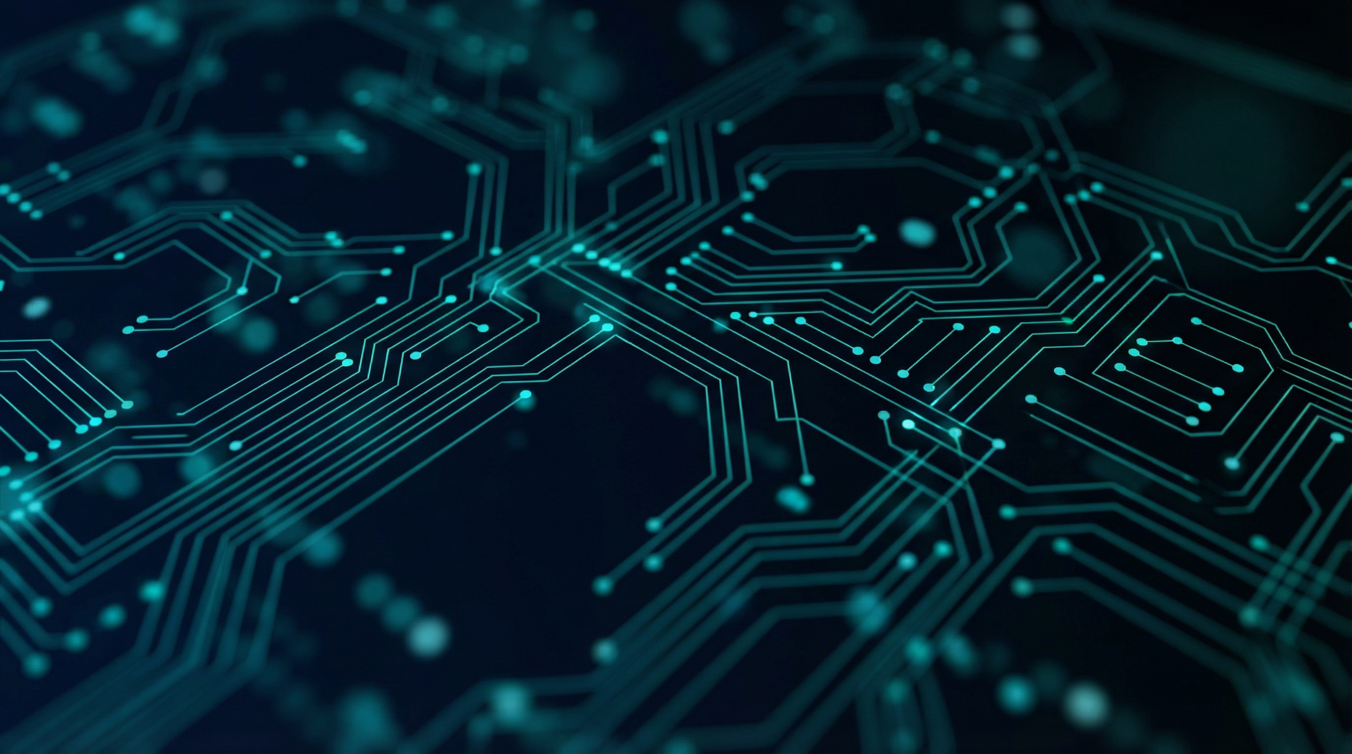 Futuristic Circuit Background